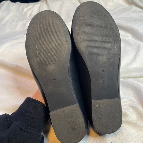 STANGECULT Jack O Lantern All Black Round Halloween Goth Flats‎ 6 Spooky - Picture 4 of 7